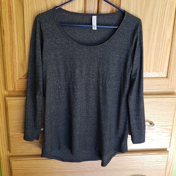 LuLaRoe Tops - Lularoe XXS Long Sleeve Gray Top